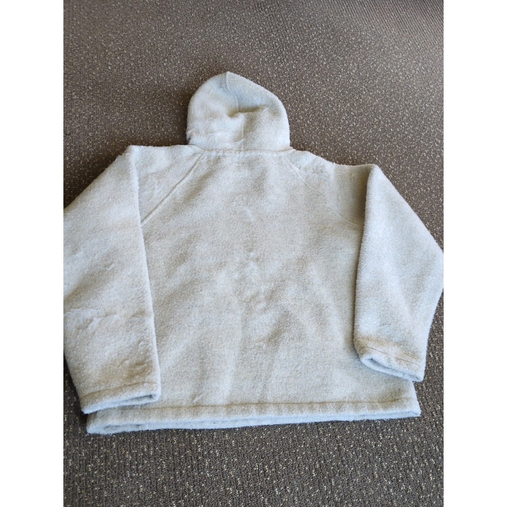 Petros Wool Linen Hoodie Sweater Size Large XL See Measurements Beige Cream - Picture 5 of 12